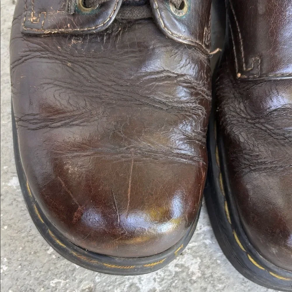 Vintage Doc Martin cushion sole chunky lace ups